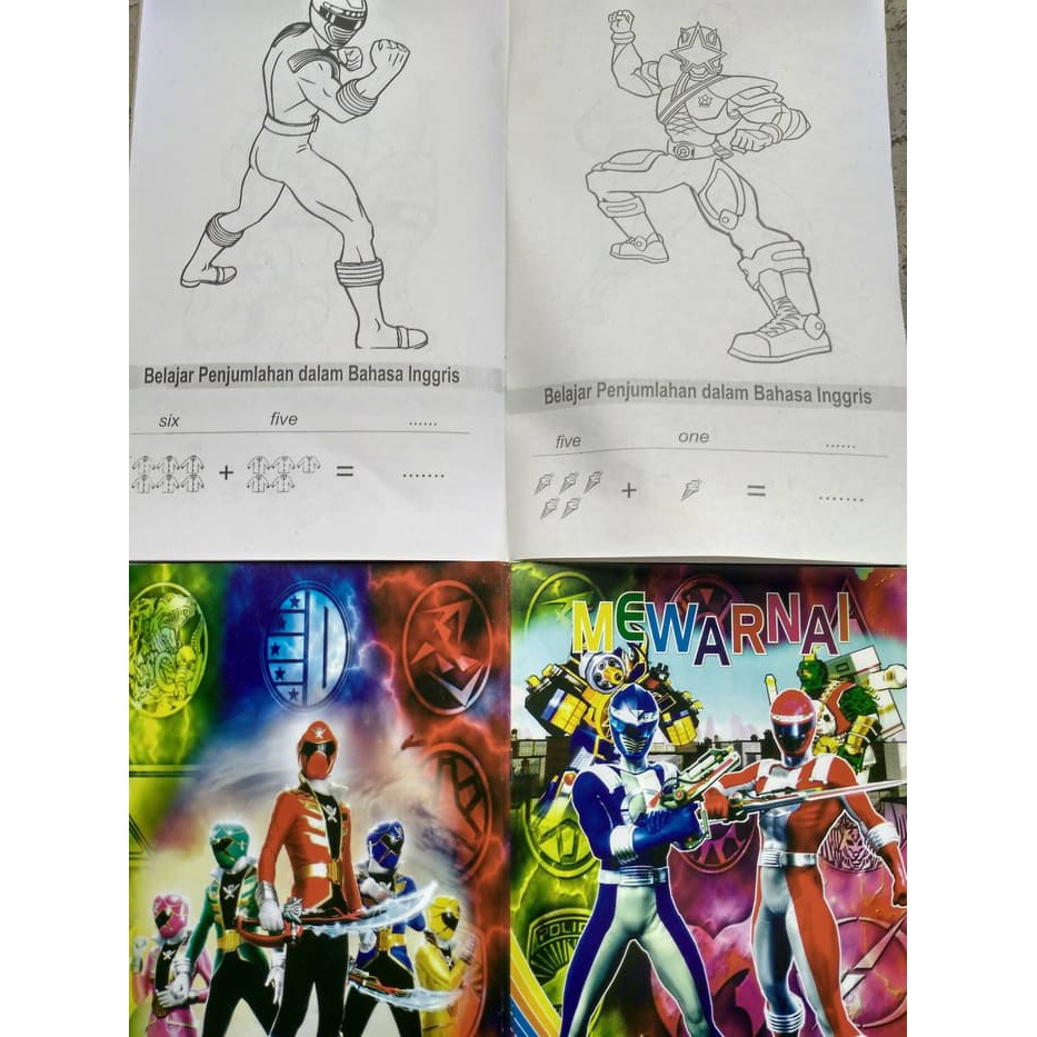 Detail Power Rangers Mewarnai Nomer 39