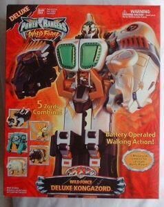 Detail Power Rangers Wild Force Megazord Nomer 48