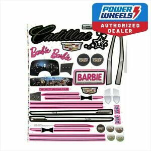 Detail Power Wheels Barbie Cadillac Nomer 14