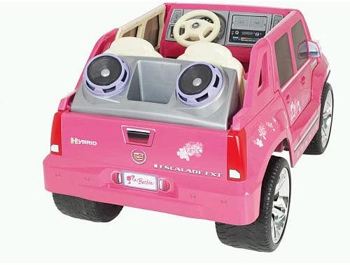 Detail Power Wheels Barbie Cadillac Nomer 10