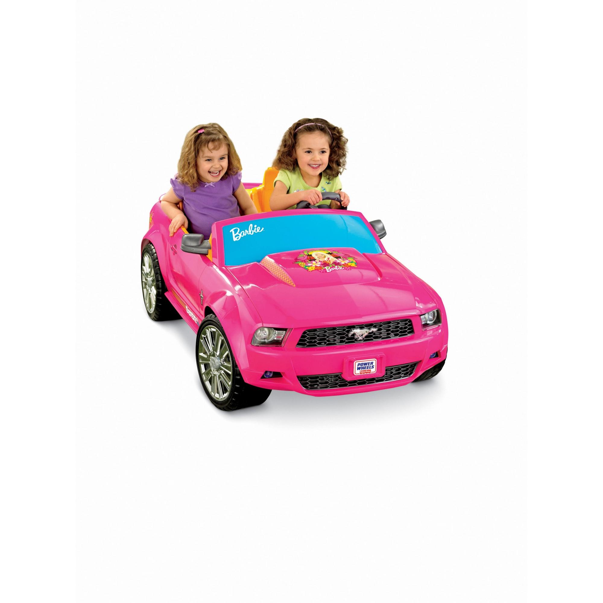 Power Wheels Barbie Ford Mustang - KibrisPDR