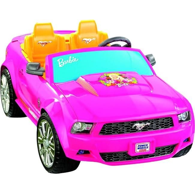 Detail Power Wheels Barbie Ford Mustang Nomer 28