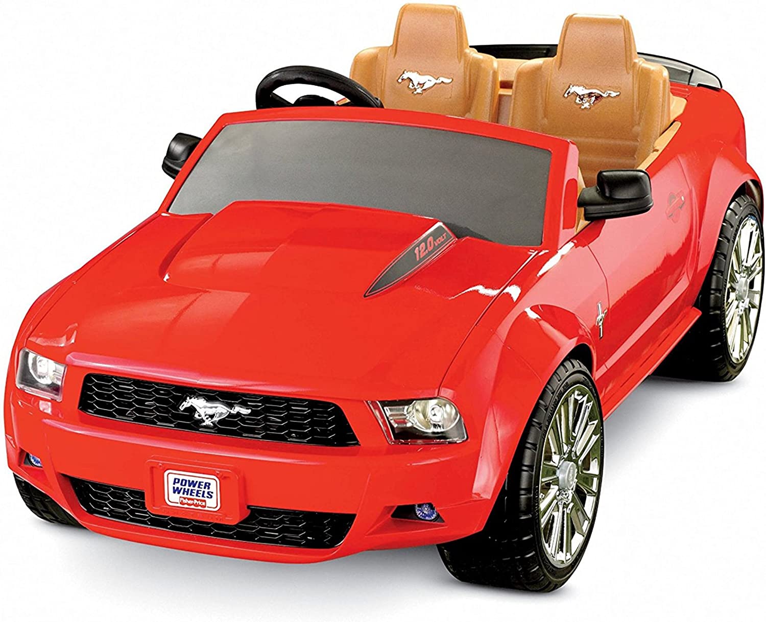 Detail Power Wheels Barbie Ford Mustang Nomer 36