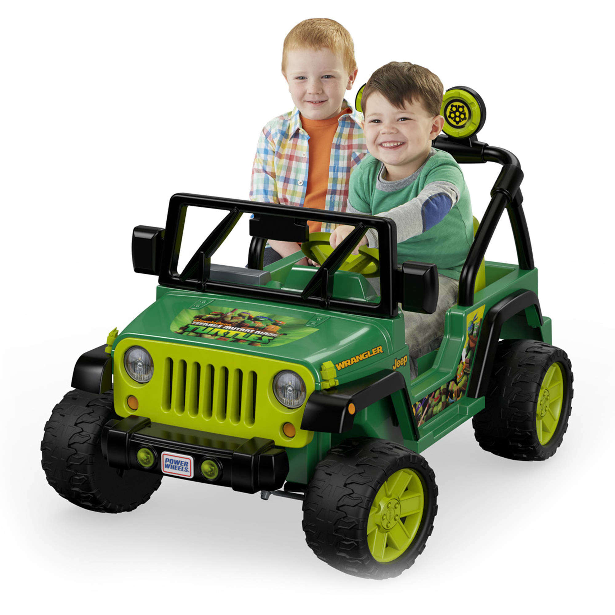 Power Wheels Ninja Turtle Jeep - KibrisPDR