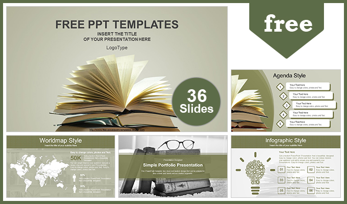Detail Powerpoint Background Book Nomer 16