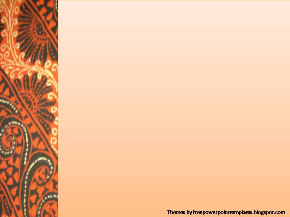 Detail Powerpoint Background Simple Batik Nomer 6