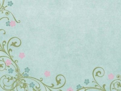 Detail Powerpoint Background Vintage Floral Nomer 18