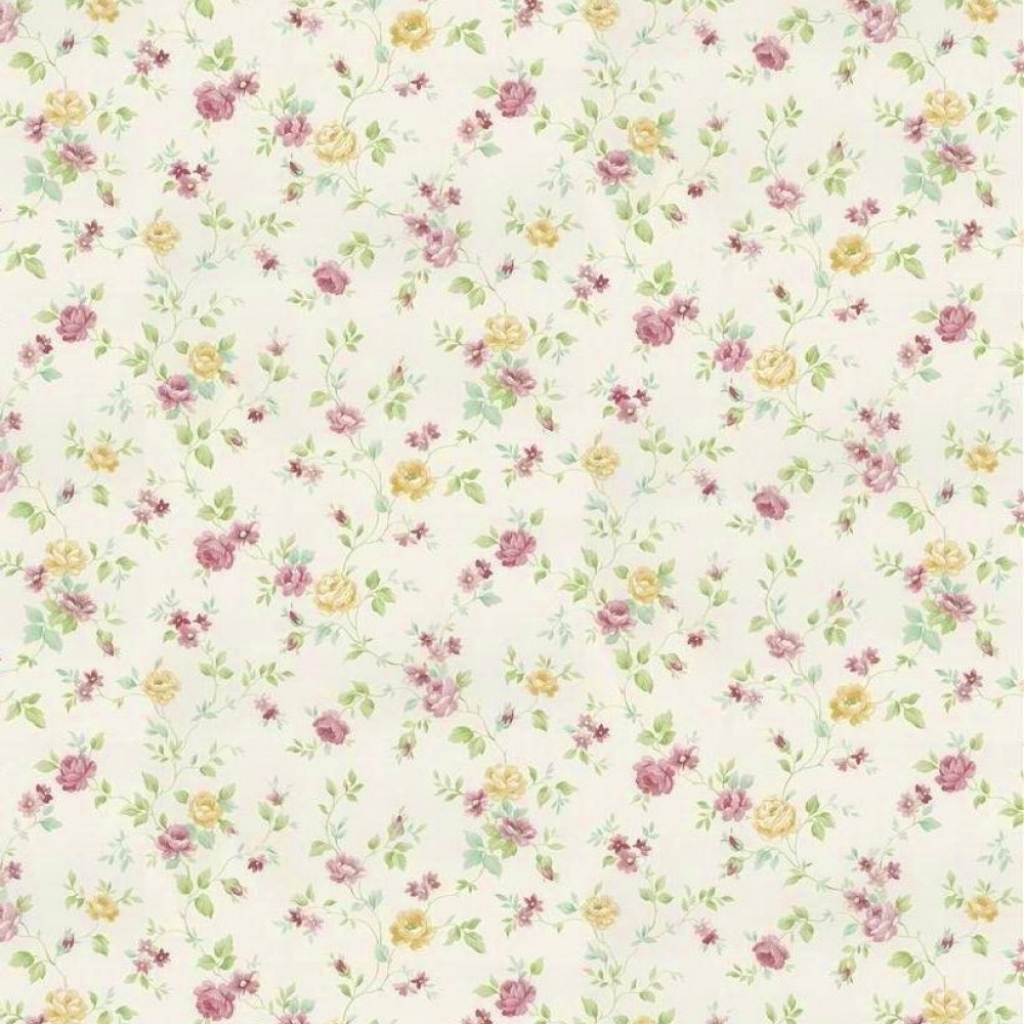 Detail Powerpoint Background Vintage Floral Nomer 41