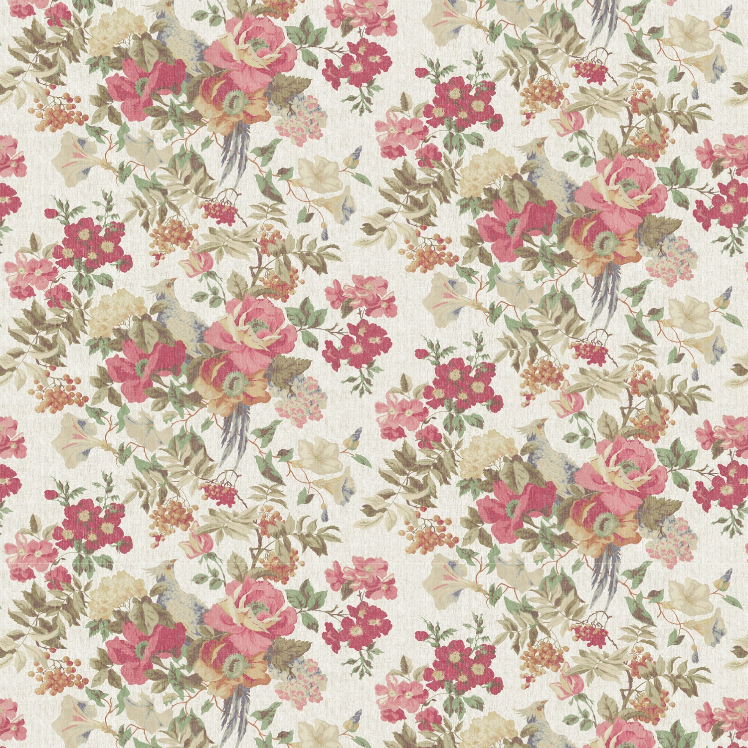 Detail Powerpoint Background Vintage Floral Nomer 43