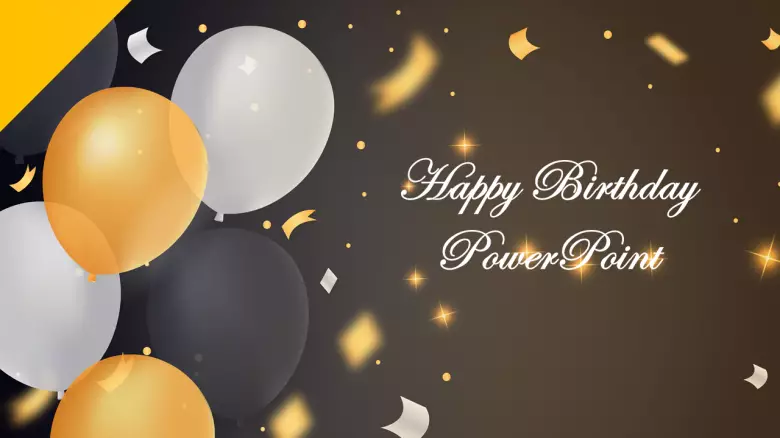 Detail Powerpoint Birthday Template Nomer 7