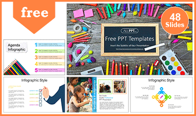 Detail Powerpoint Education Templates Free Nomer 23