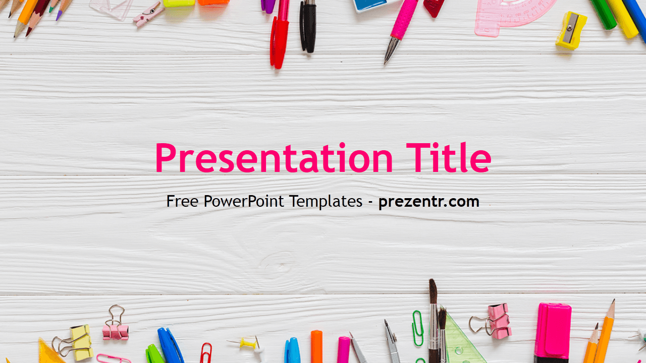 Detail Powerpoint Education Templates Free Nomer 3