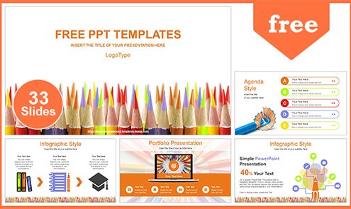 Detail Powerpoint Education Templates Free Nomer 54