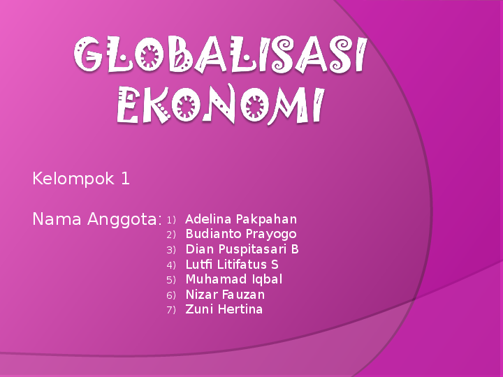 Detail Powerpoint Globalisasi Nomer 13