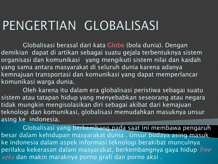 Detail Powerpoint Globalisasi Nomer 25