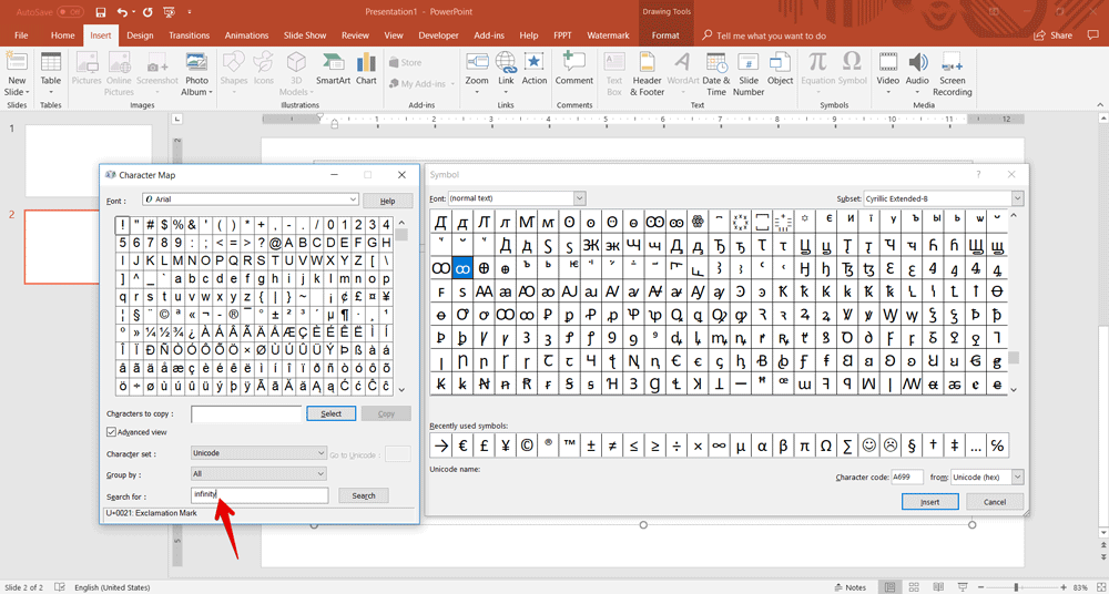 Detail Powerpoint Infinity Symbol Nomer 2