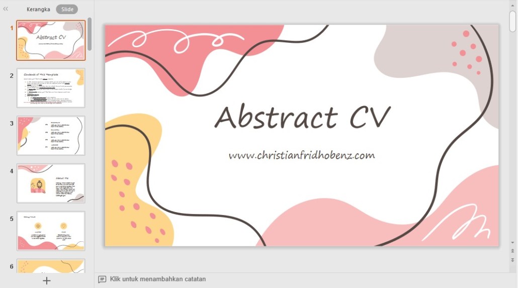 Detail Powerpoint Keren Nomer 32