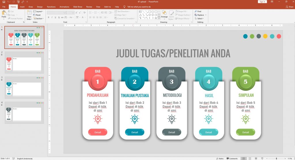 Detail Powerpoint Keren Nomer 34