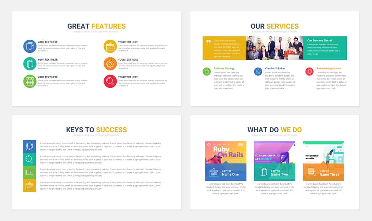 Detail Powerpoint Proposal Nomer 2