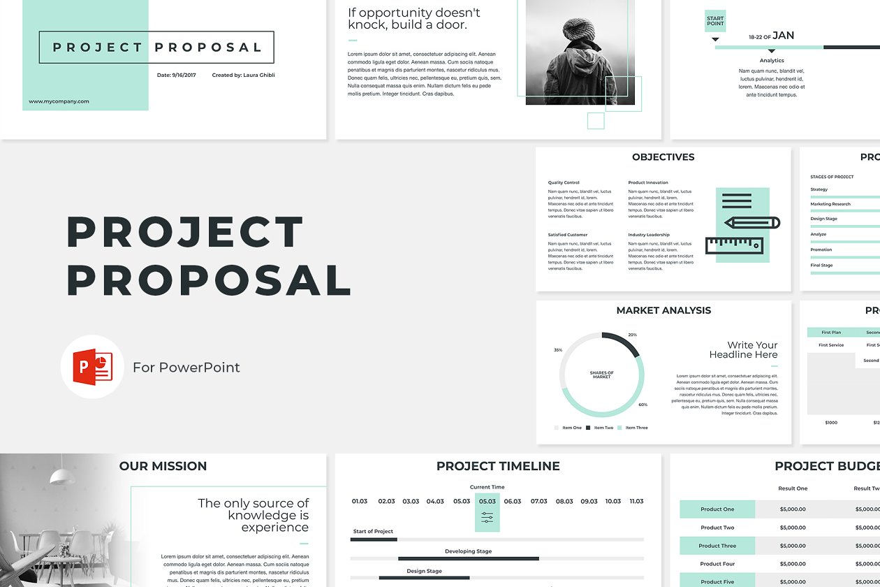 Detail Powerpoint Proposal Nomer 17