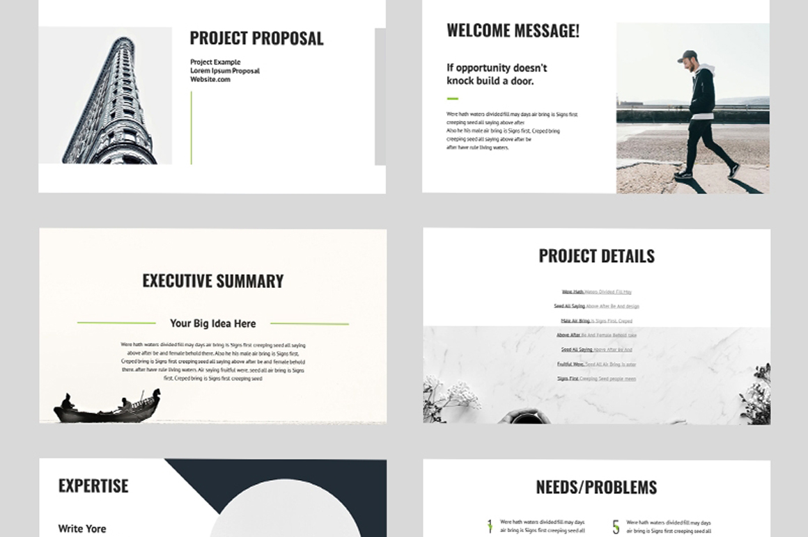 Detail Powerpoint Proposal Nomer 21