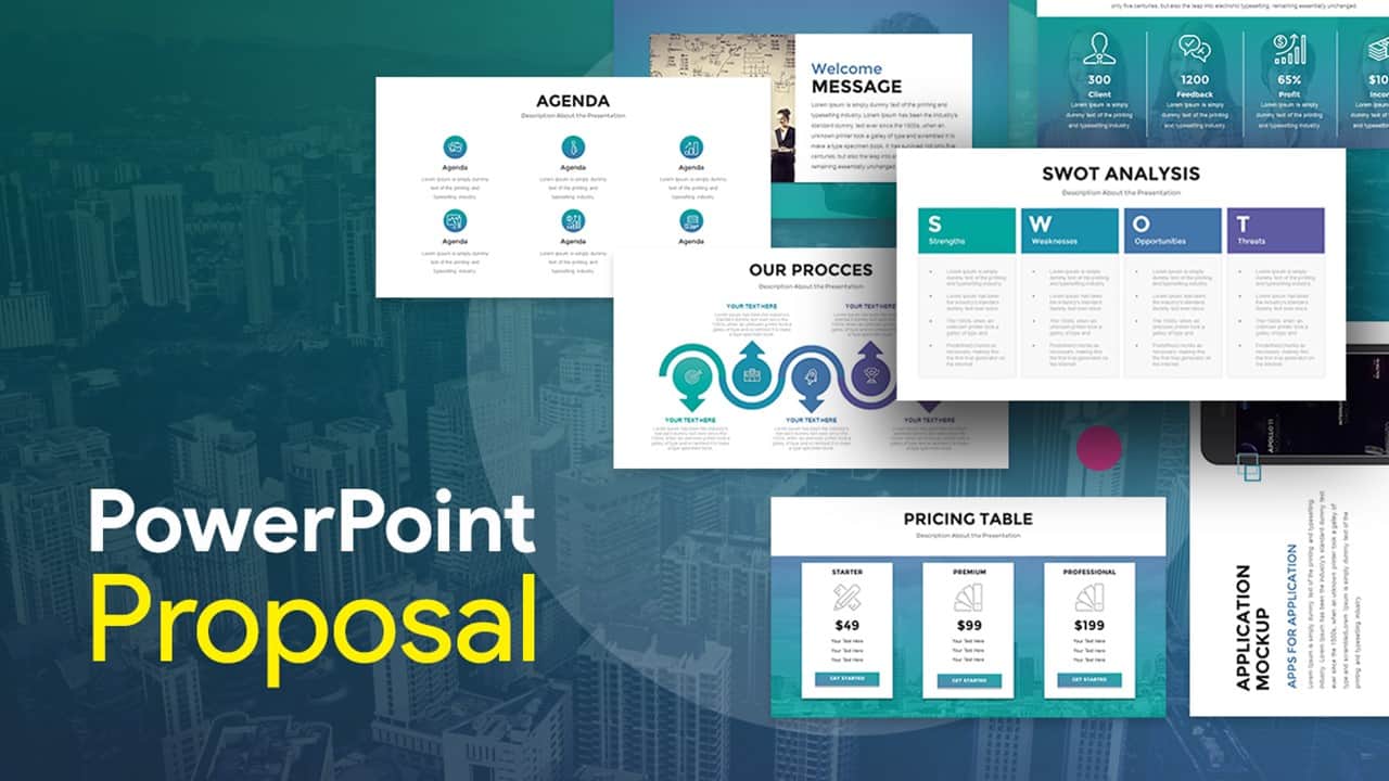 Detail Powerpoint Proposal Nomer 3