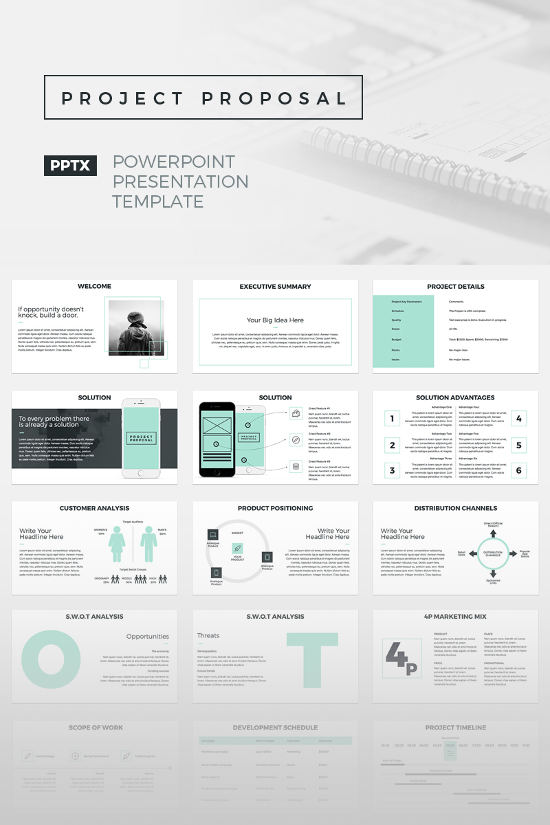 Detail Powerpoint Proposal Nomer 46