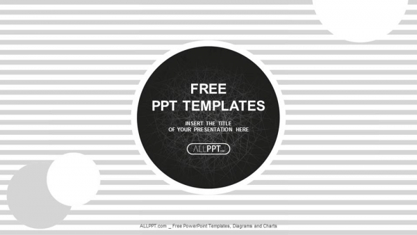 Detail Powerpoint Template Black And White Nomer 35