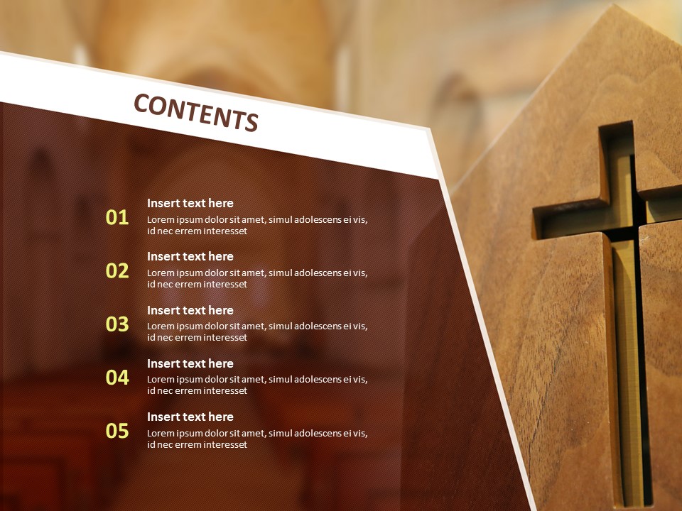 Detail Powerpoint Template Christian Nomer 16