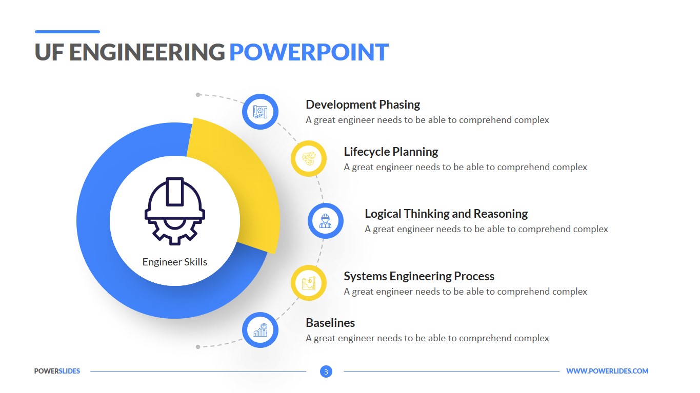 Detail Powerpoint Template Engineering Nomer 13