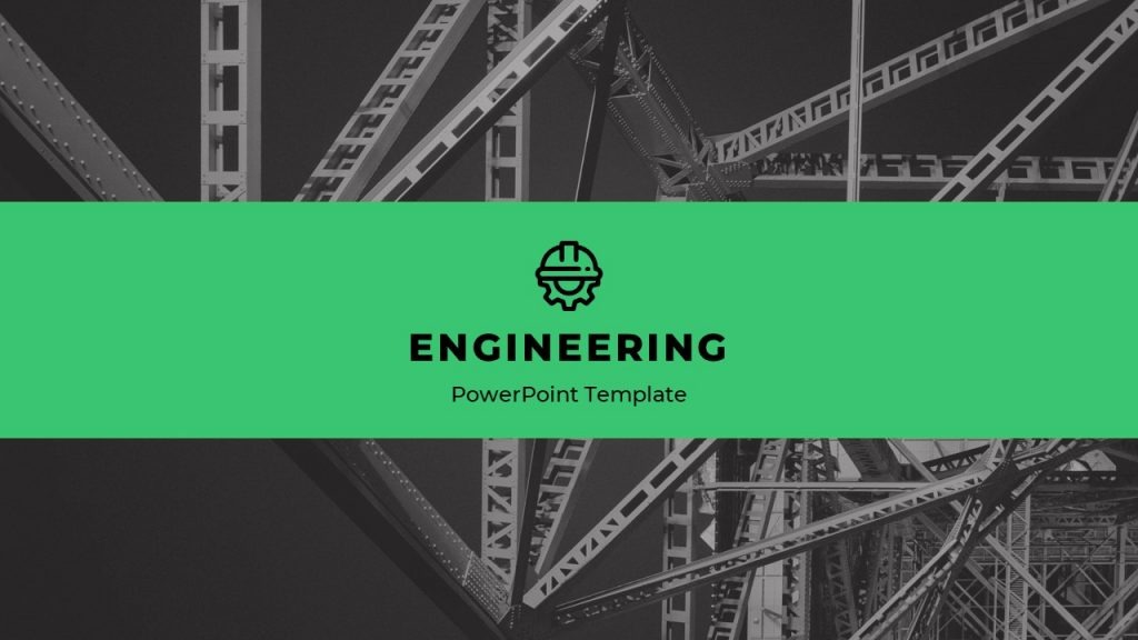 Detail Powerpoint Template Engineering Nomer 43