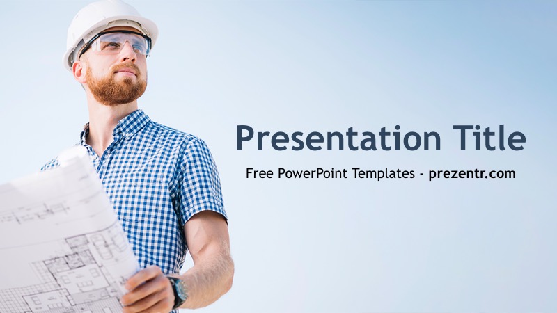 Detail Powerpoint Template Engineering Nomer 46