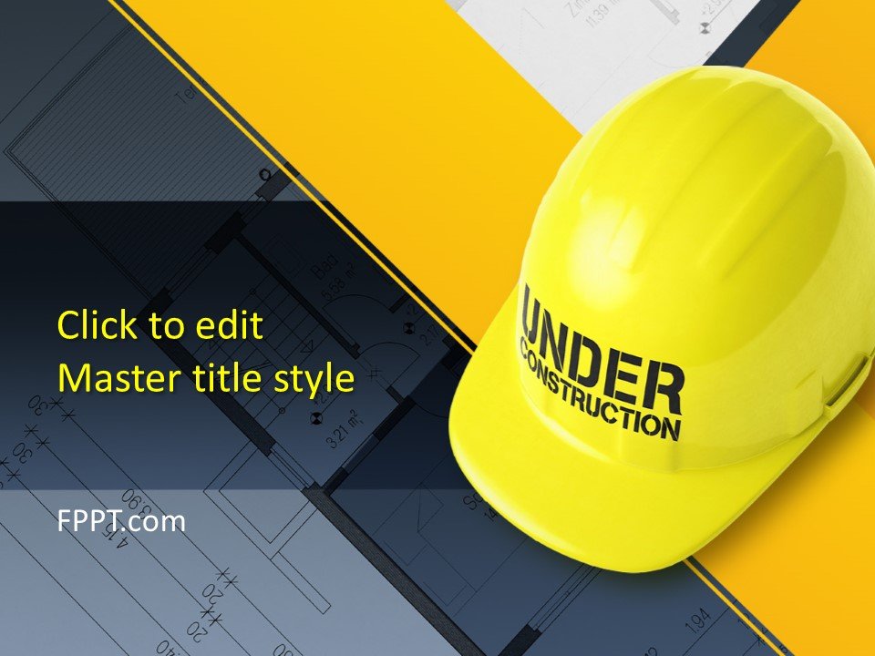 Detail Powerpoint Template Engineering Nomer 52