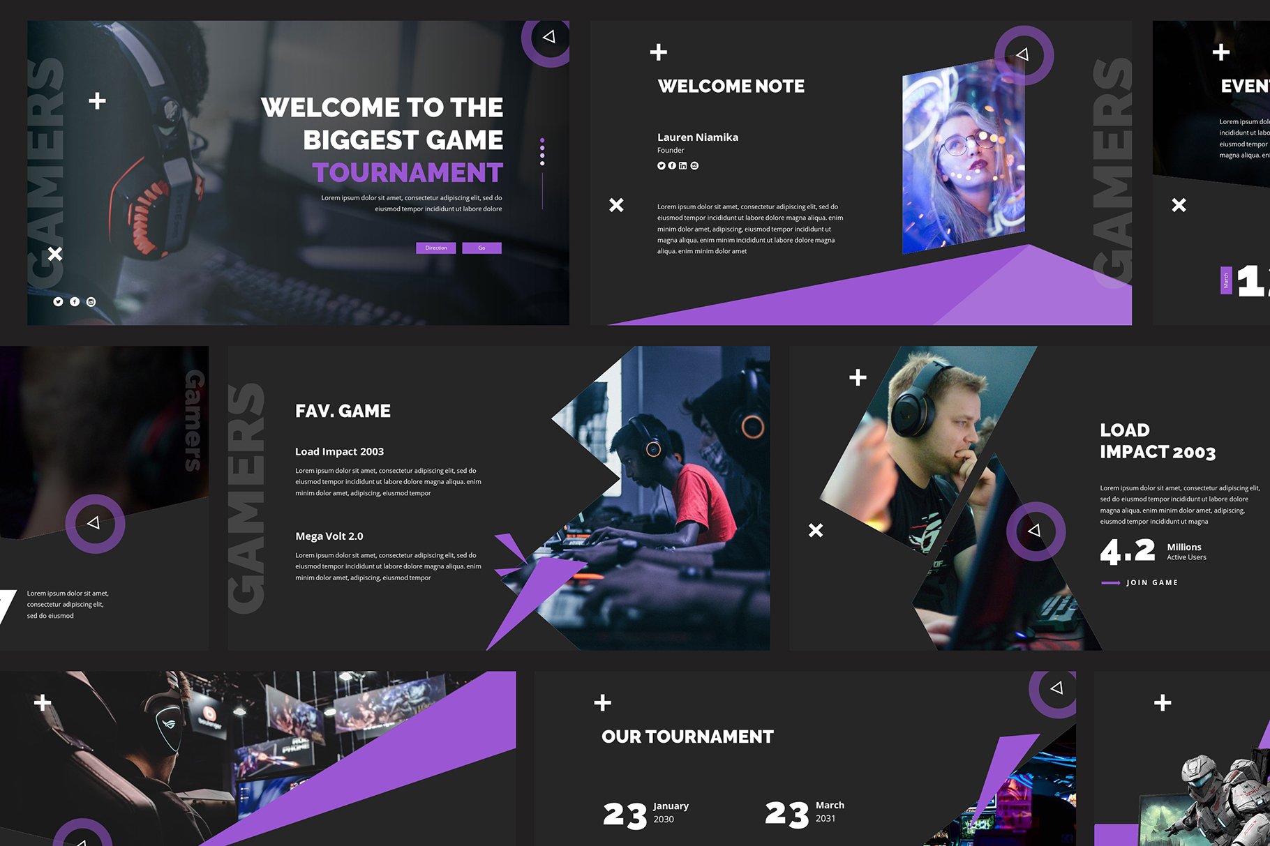 Detail Powerpoint Template Game Nomer 32