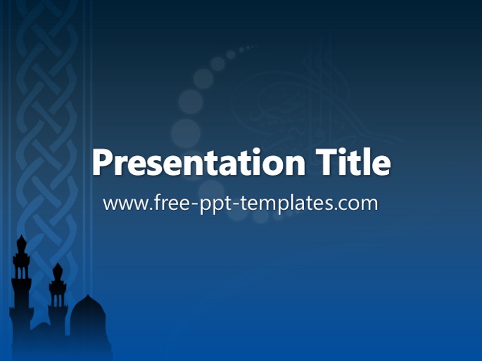 Detail Powerpoint Template Islamic Nomer 14