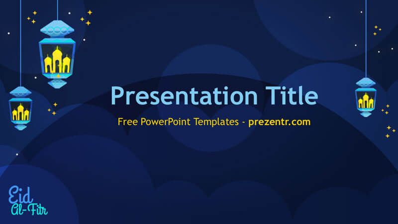 Detail Powerpoint Template Islamic Nomer 29