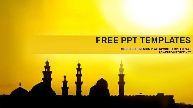 Detail Powerpoint Template Islamic Nomer 46