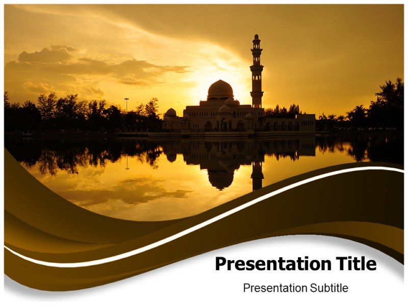 Detail Powerpoint Template Islamic Nomer 7