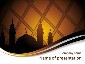 Detail Powerpoint Template Islamic Free Nomer 17