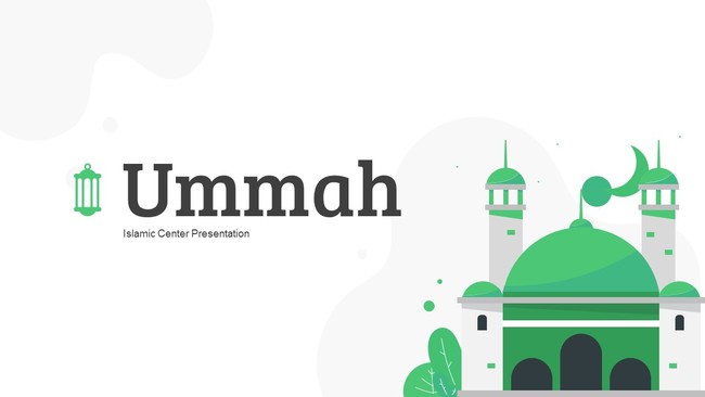 Detail Powerpoint Template Islamic Free Nomer 26