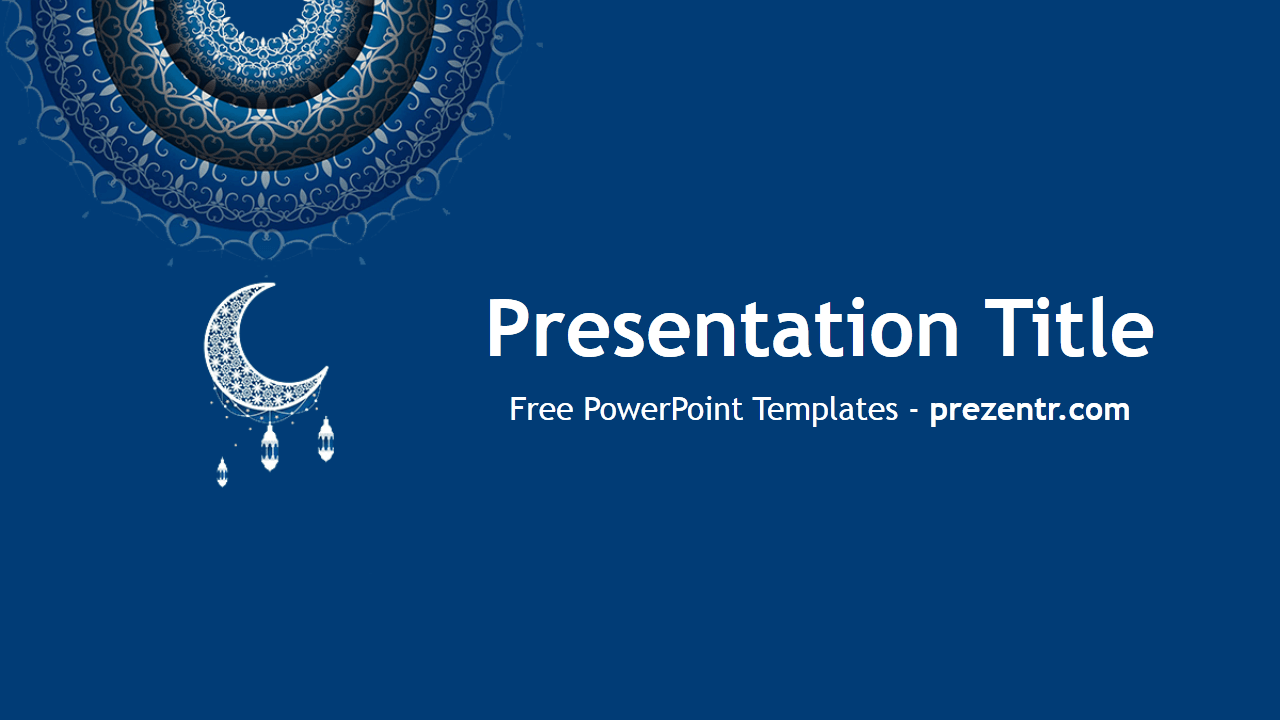 Detail Powerpoint Template Islamic Free Nomer 40