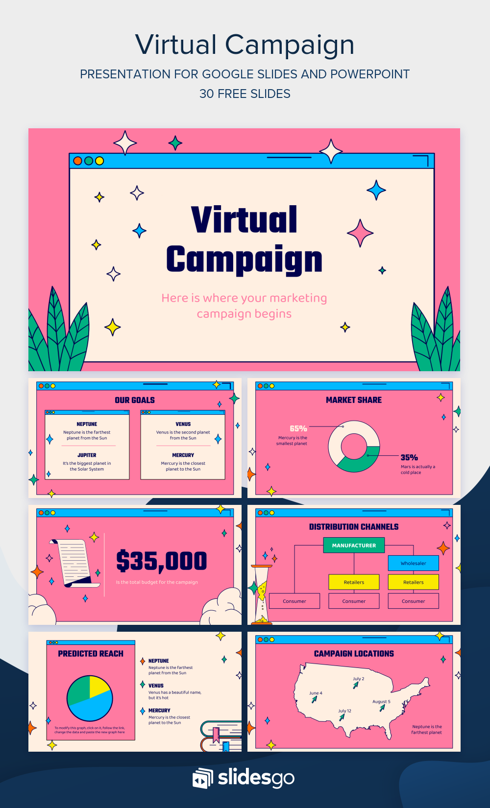 Detail Powerpoint Template Lucu Nomer 22