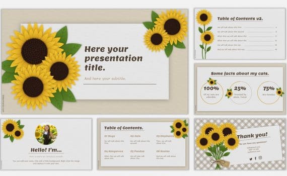 Detail Powerpoint Template Lucu Nomer 41