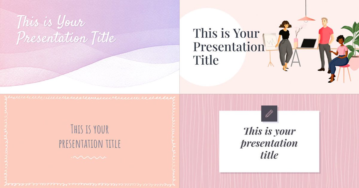 Powerpoint Template Pink - KibrisPDR