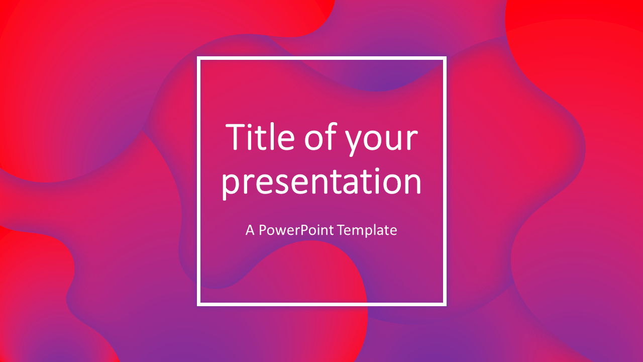 Detail Powerpoint Template Pink Nomer 34