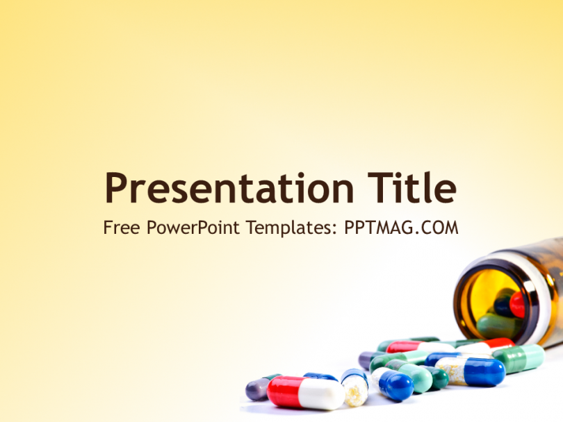 Detail Powerpoint Templates Pharmacy Free Download Nomer 2