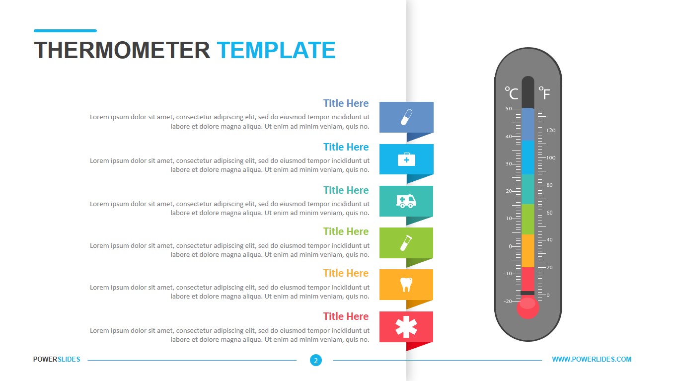 Detail Powerpoint Thermometer Graph Nomer 17