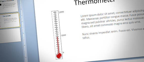 Detail Powerpoint Thermometer Graph Nomer 38