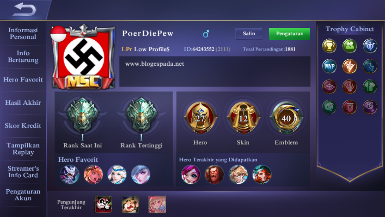 Detail Pp Mobile Legend Nomer 32