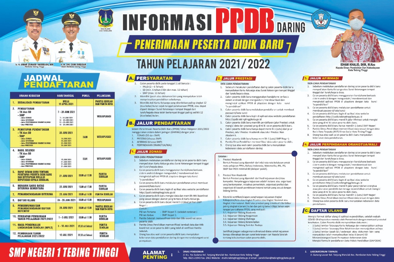Ppdb Online Tebing Tinggi - KibrisPDR